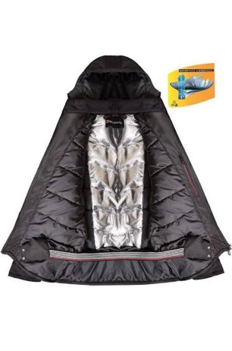 Delpino Su ve Rüzgar Geçirmez Termal Softshell Erkek Mont