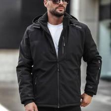 Delpino Su ve Rüzgar Geçirmez Termal Softshell Erkek Mont