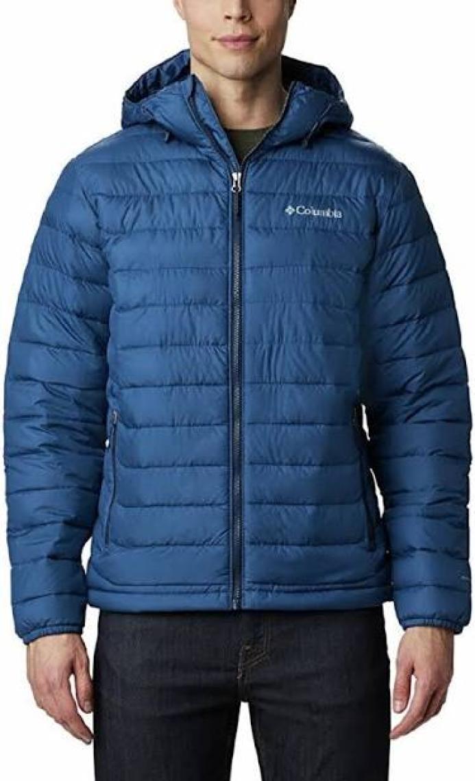 Columbia Powder Lite Hooded  Erkek Mont WO1151