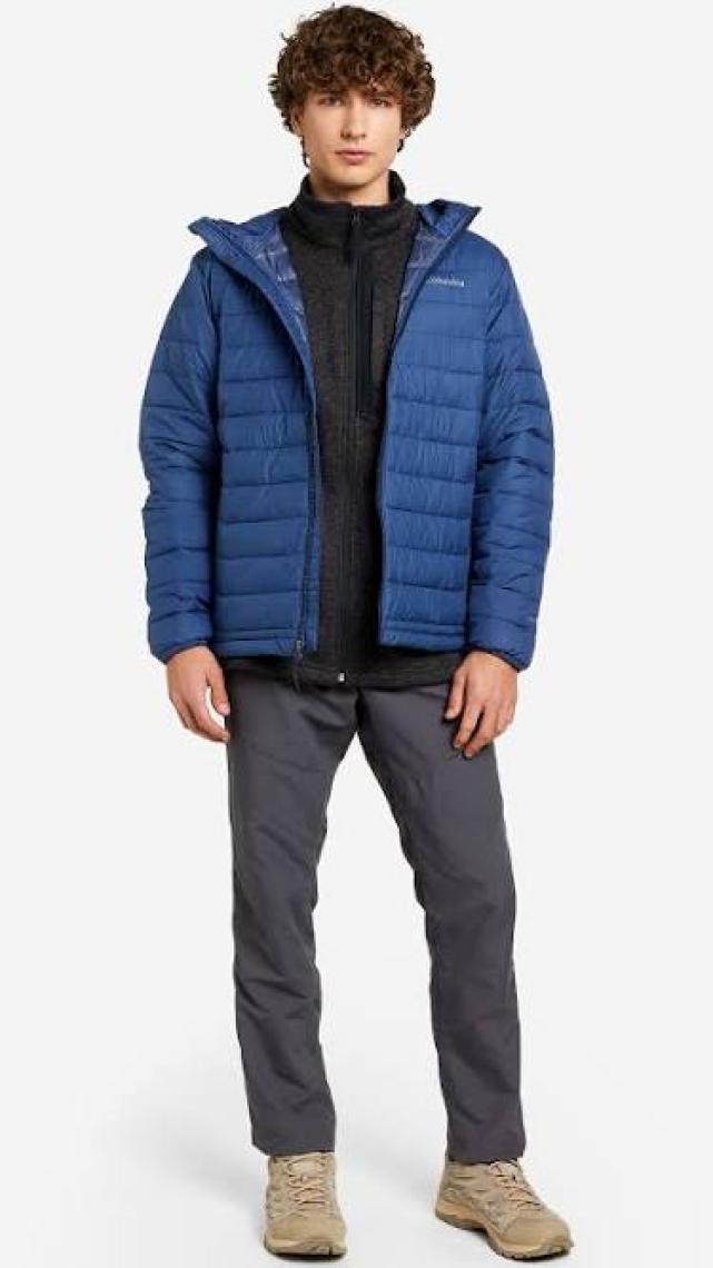 Columbia Powder Lite Hooded  Erkek Mont WO1151