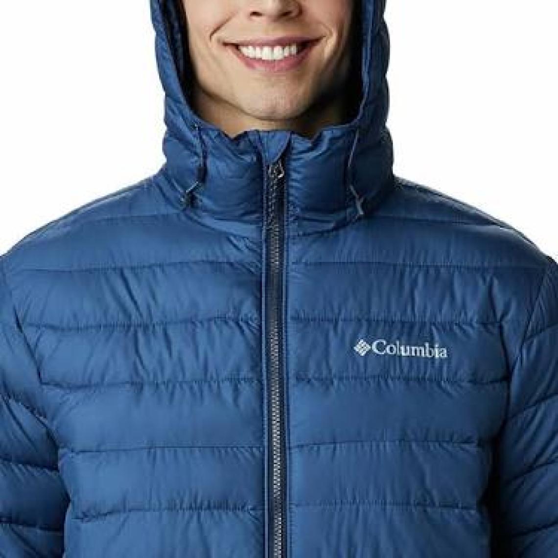 Columbia Powder Lite Hooded  Erkek Mont WO1151