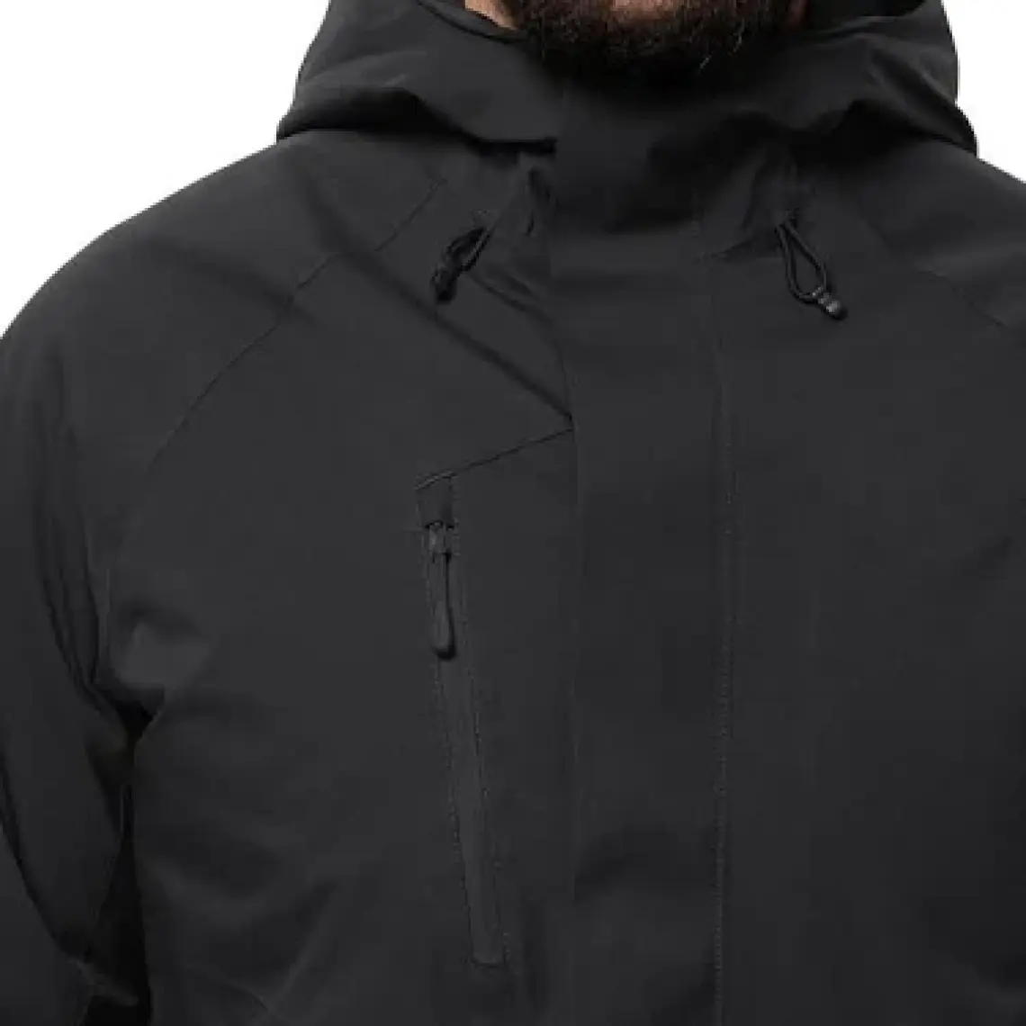 Jack Wolfskin Troposphere Ins Erkek Siyah Outdoor Ceketi