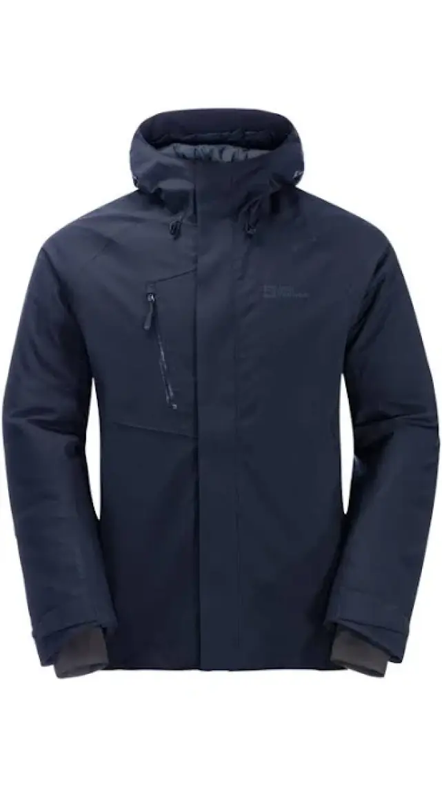 Jack Wolfskin Troposphere Ins Jkt M Siyah Erkek Mont 1115321-6000