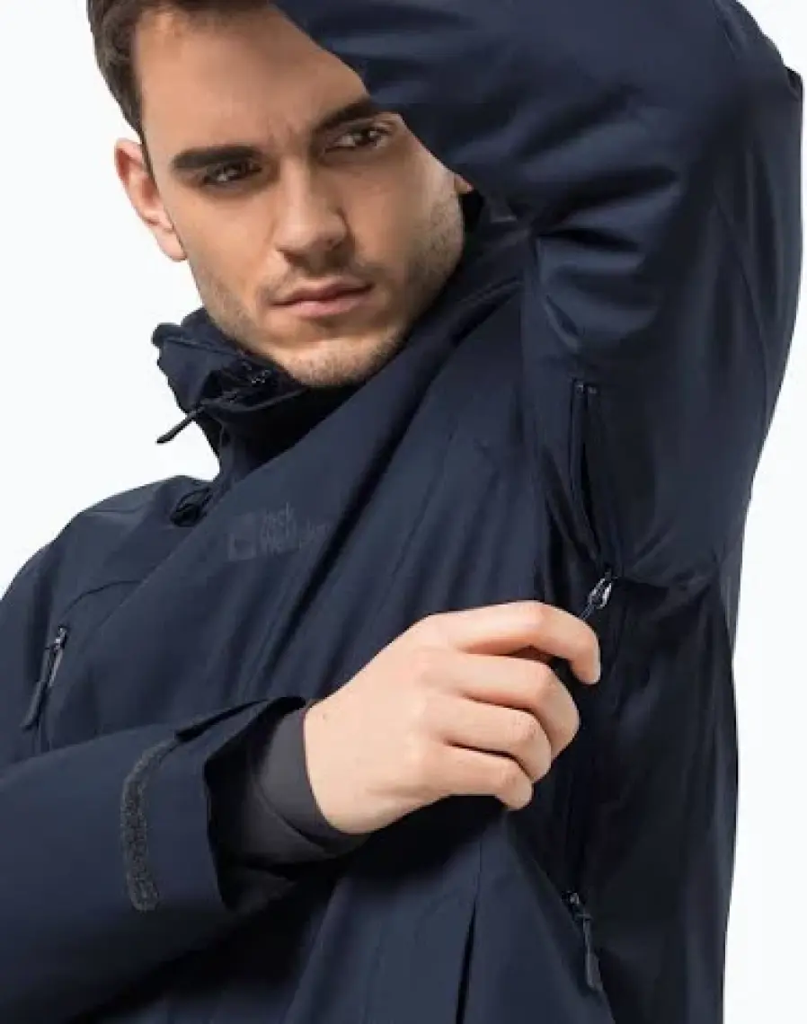 Jack Wolfskin Troposphere Ins Jkt M Siyah Erkek Mont 1115321-6000