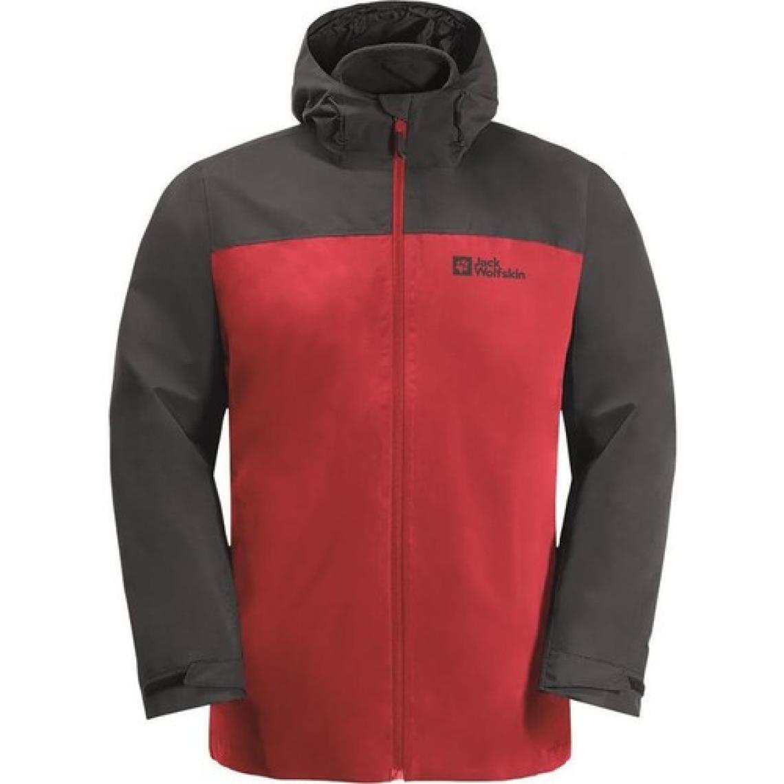 JACK WOLFSKİN ADRENALINE 1115311-2206 ERKEK Gri Mont&Ceket