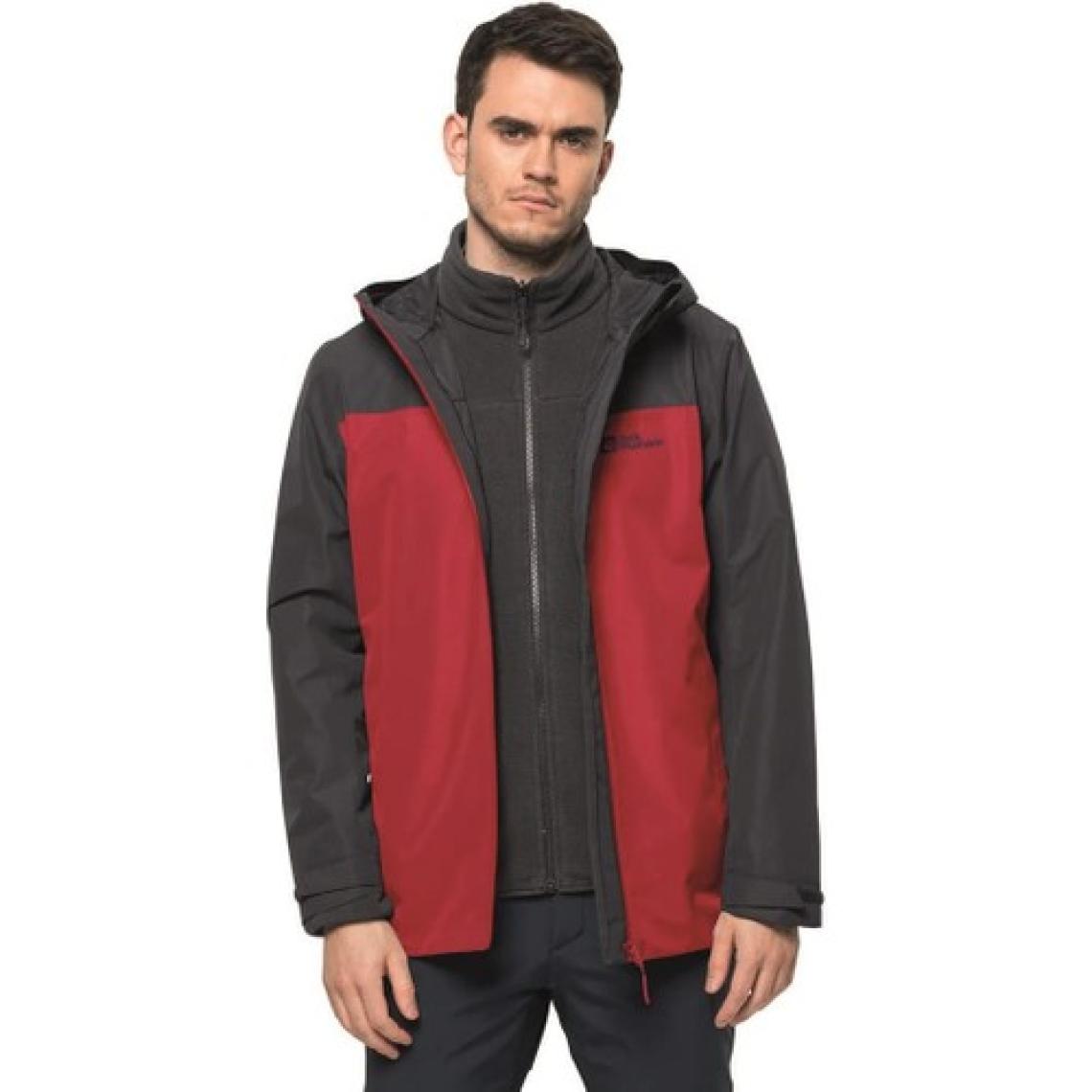 JACK WOLFSKİN ADRENALINE 1115311-2206 ERKEK Gri Mont&Ceket