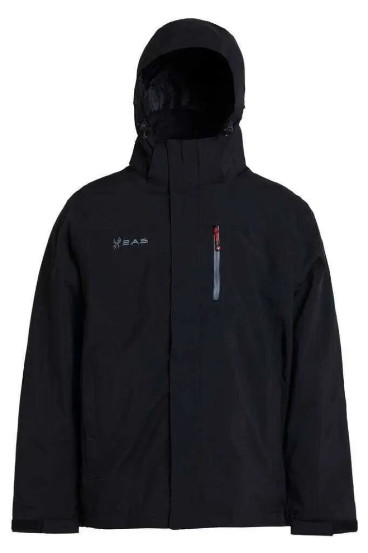 2AS Elbruz 3in1 Erkek Ceket Black