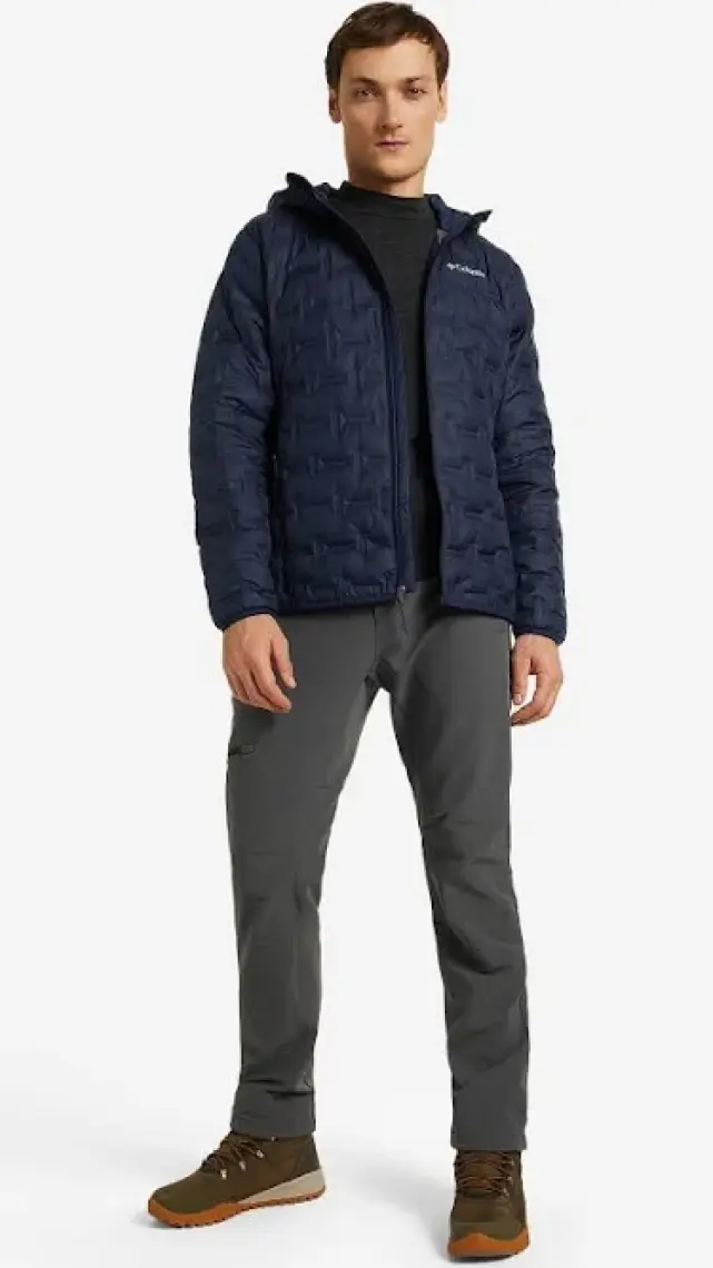 Columbia Delta Ridge Down Hooded  Erkek Mont WO0954-849