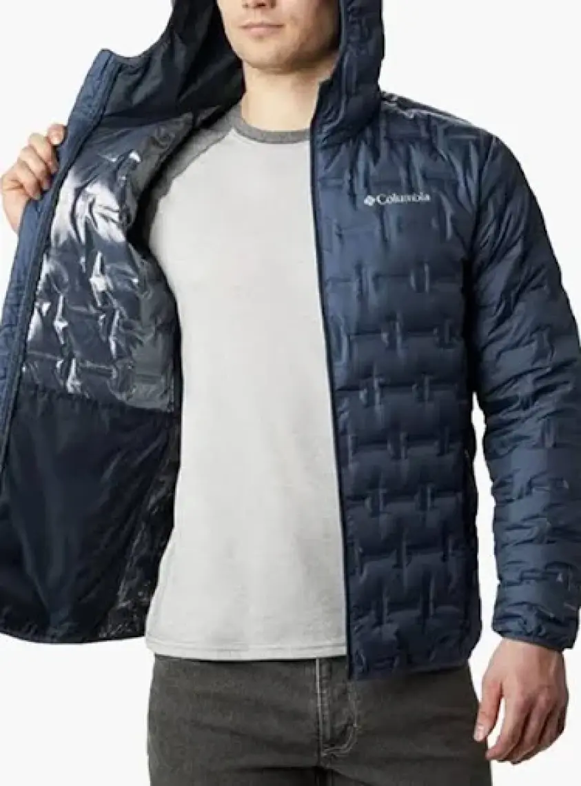 Columbia Delta Ridge Down Hooded  Erkek Mont WO0954-849