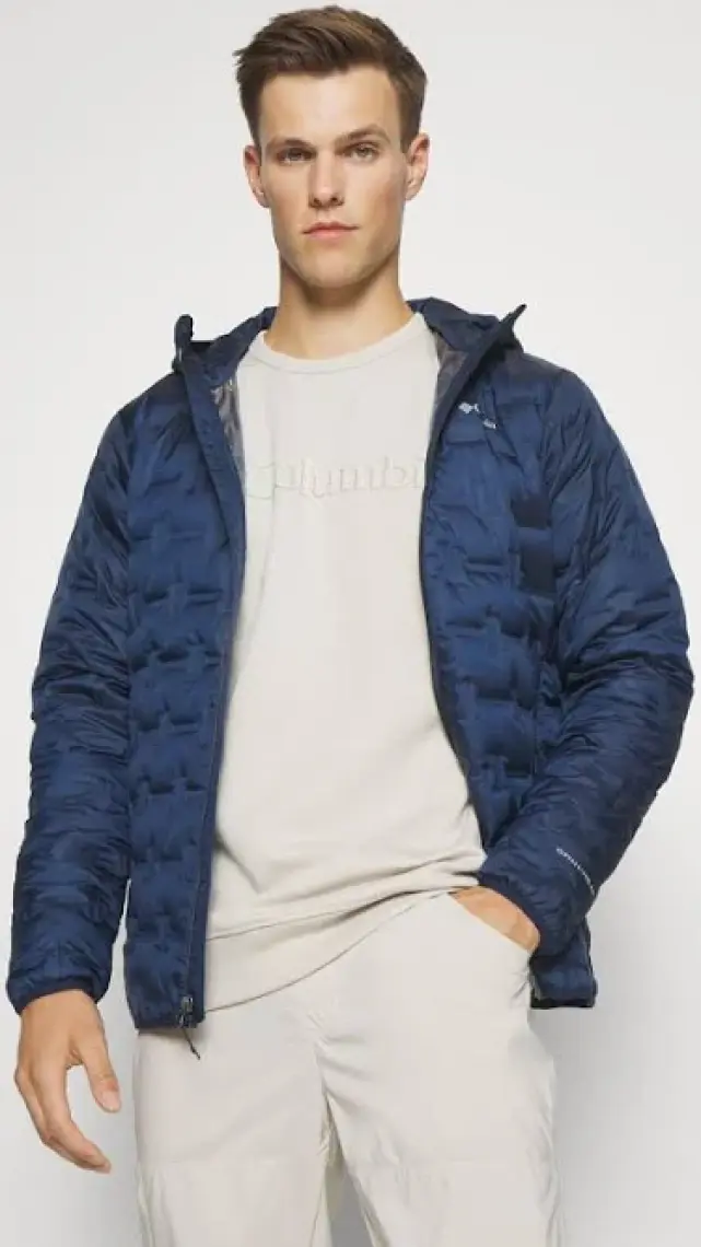 Columbia Delta Ridge Down Hooded  Erkek Mont WO0954-849