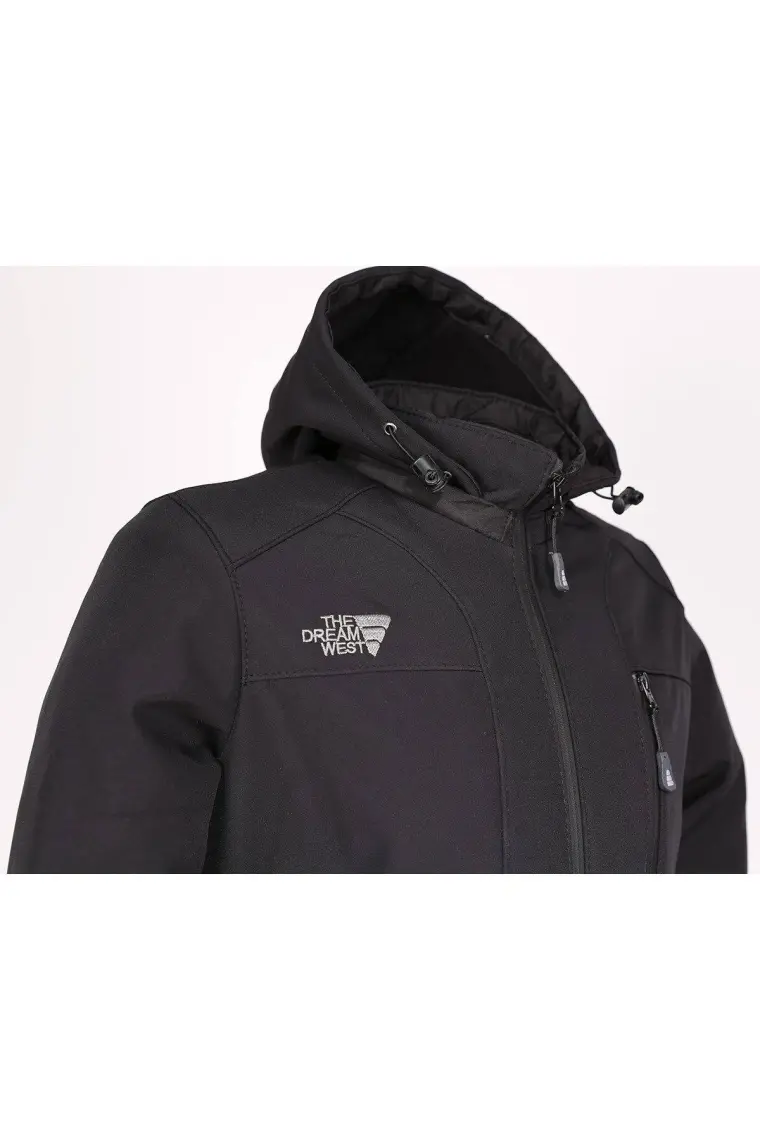 Delpino Su ve Rüzgar Geçirmez Softshell Mont