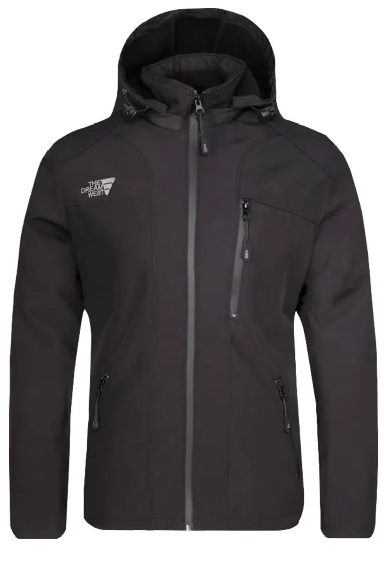 Delpino Su ve Rüzgar Geçirmez Softshell Mont
