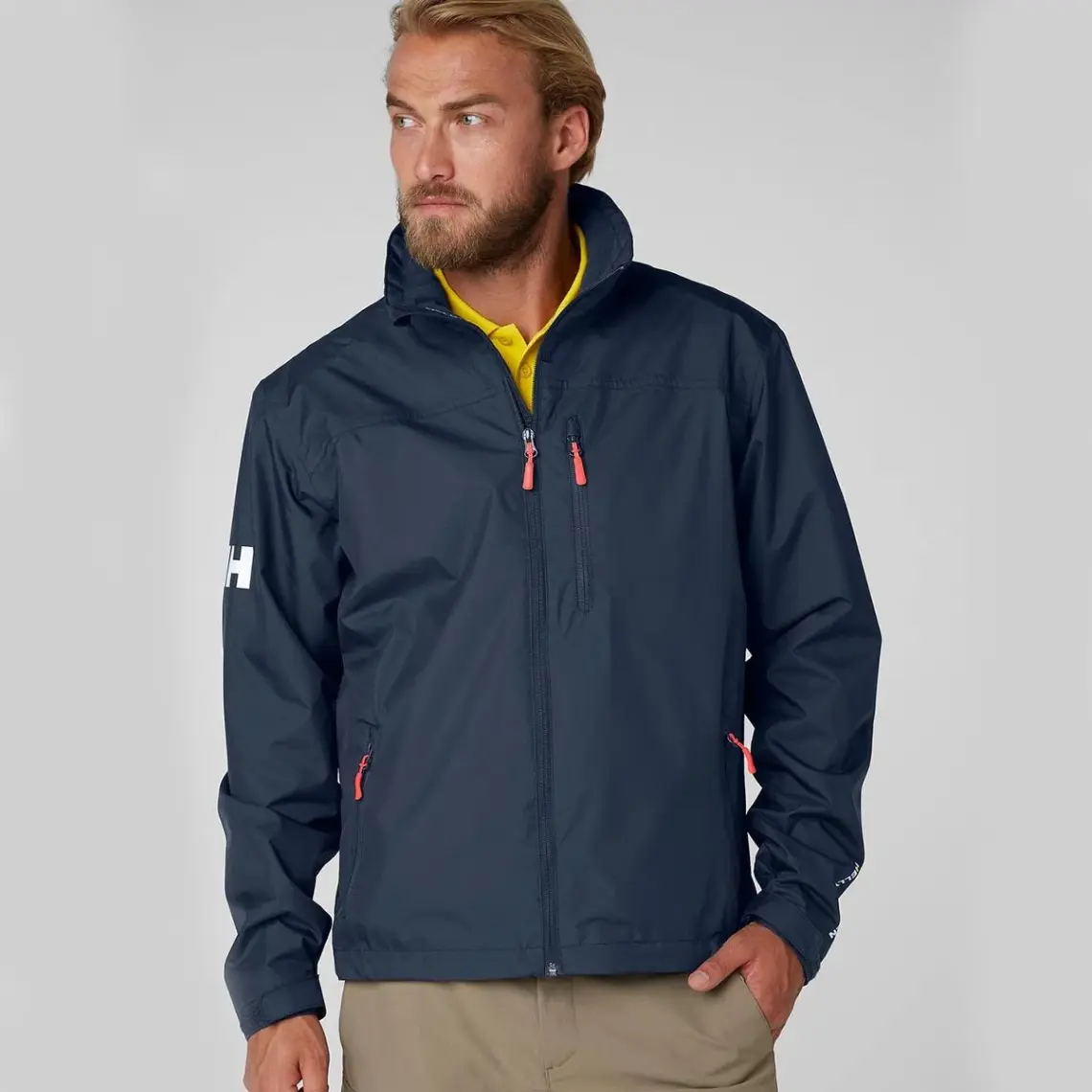 Helly Hansen Crew Kapişonlu Midlayer Erkek Siyah Mont 33874-990