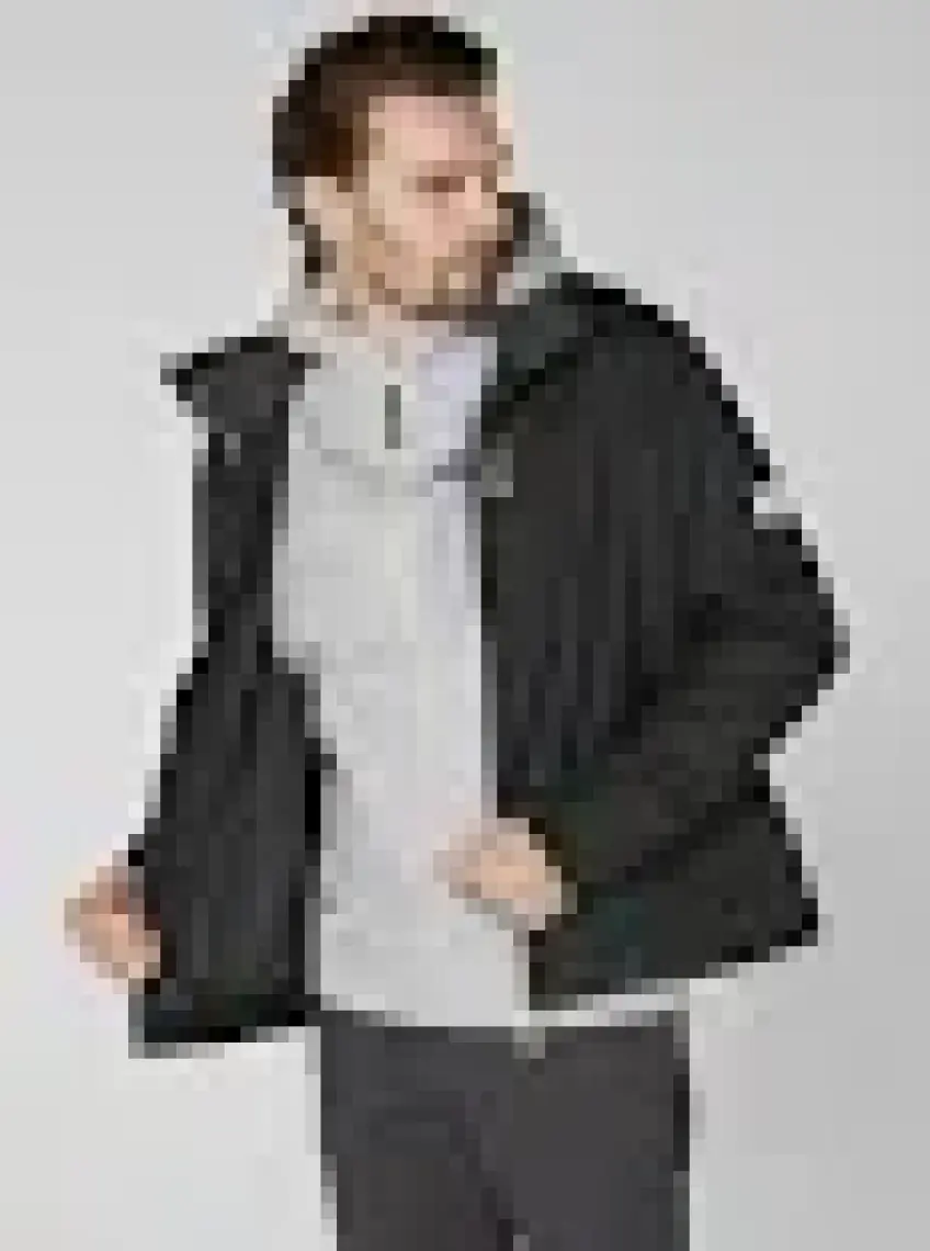 Helly Hansen Crew Kapişonlu Midlayer Erkek Siyah Mont 33874-990