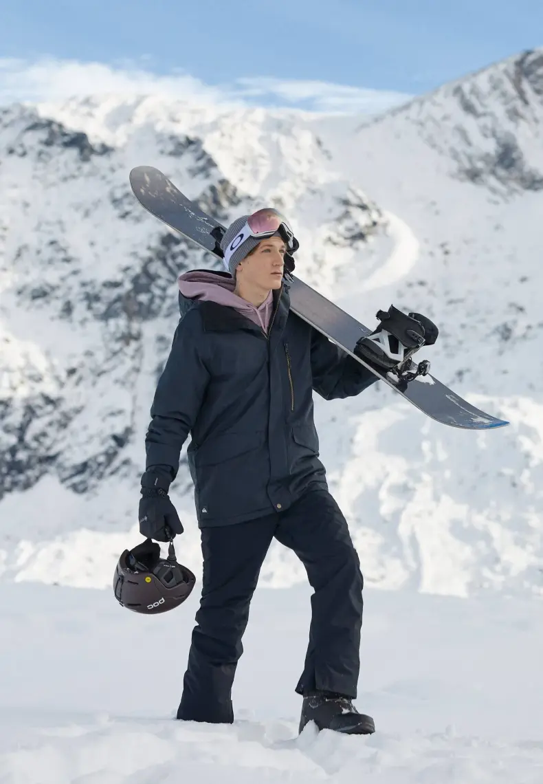 Quiksilver Mission Solid Erkek Kayak Snowboard Su Geçirmez Kar Montu EQYTJ03266