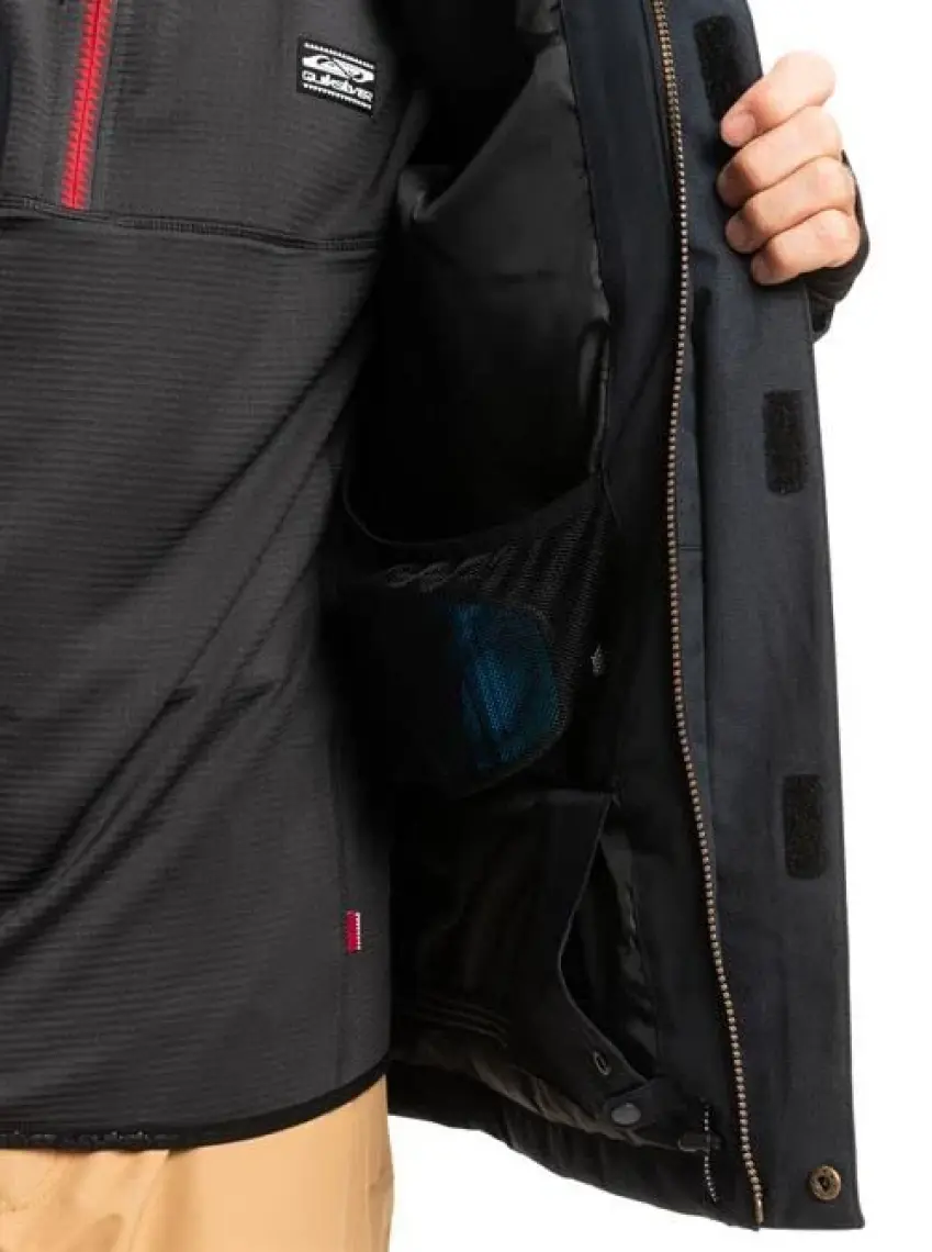 Quiksilver Mission Solid Erkek Kayak Snowboard Su Geçirmez Kar Montu EQYTJ03266