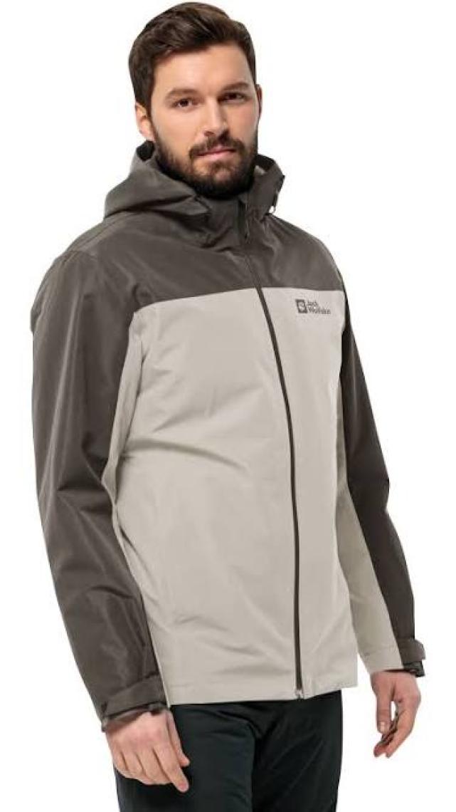 Jack Wolfskin Taubenberg 3 in 1 Lacivert Erkek Outdoor Ceketi 1115311-1010