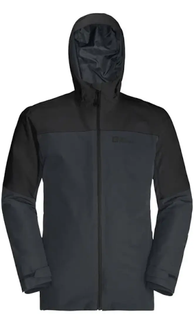 Jack Wolfskin Glaabach 3In1 Jkt M Siyah Erkek Mont 1115291-6000