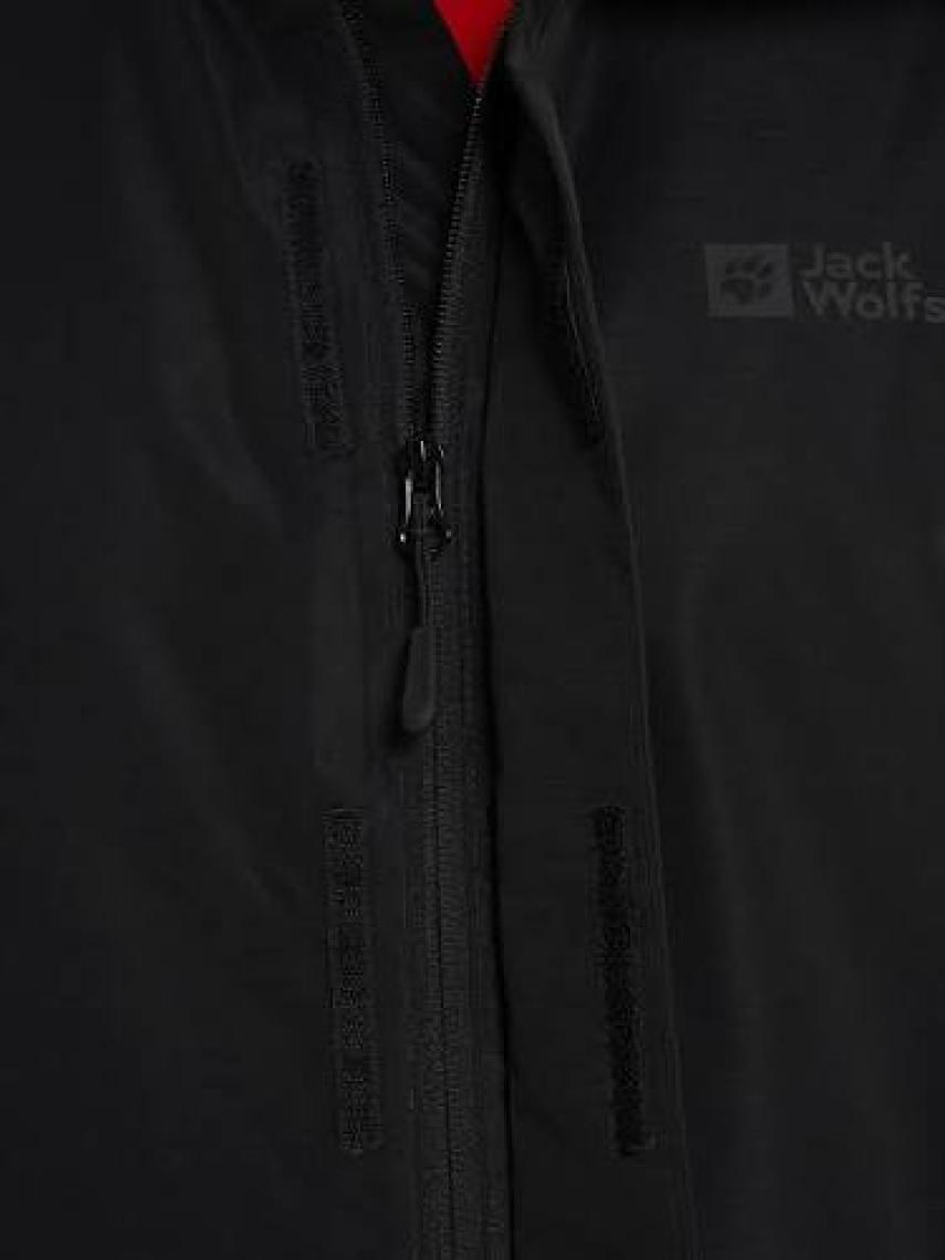 Jack Wolfskin Stormy Poınt 2L Jkt M Siyah Erkek Mont 1111142-6000