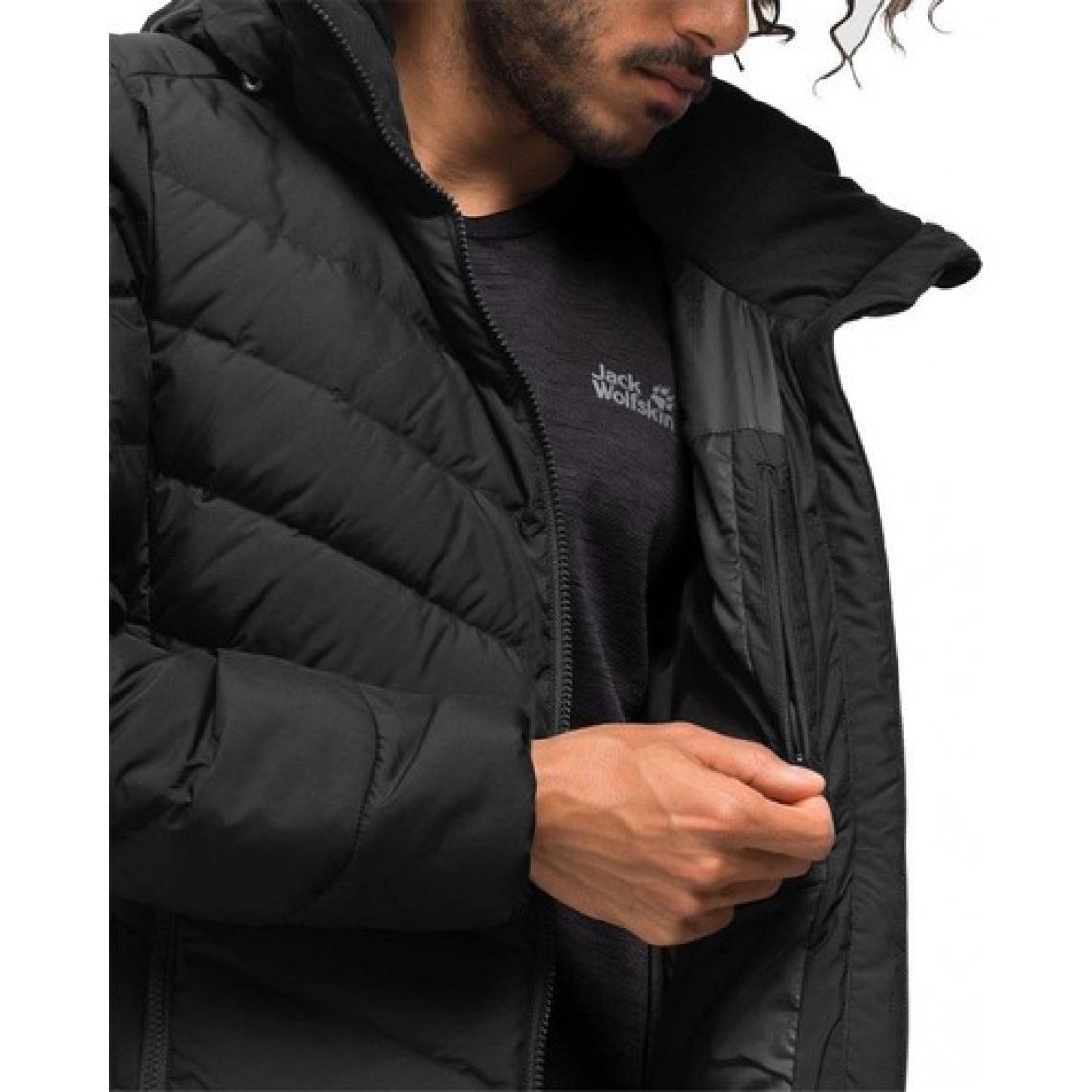 Jack Wolfskin Faırmont Men Siyah Erkek Mont 1203591-6000