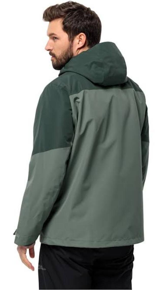 Jack Wolfskin Glaabach 3In1 Jkt M Siyah Erkek Mont 1115291-6000