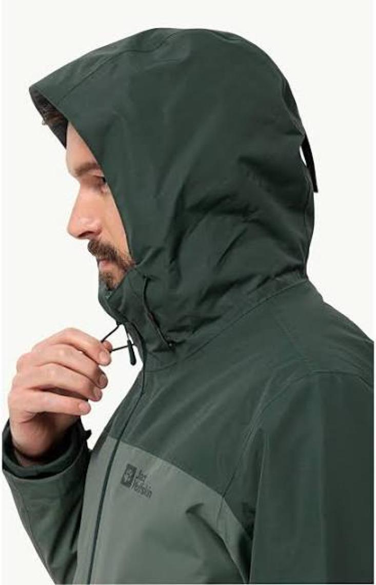 Jack Wolfskin Glaabach 3In1 Jkt M Siyah Erkek Mont 1115291-6000