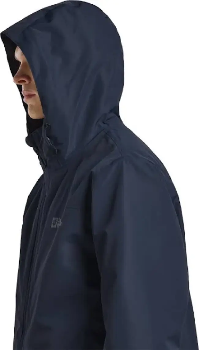 Jack Wolfskin Taubenberg 3 in 1 Lacivert Erkek Outdoor Ceketi 1115311-1010