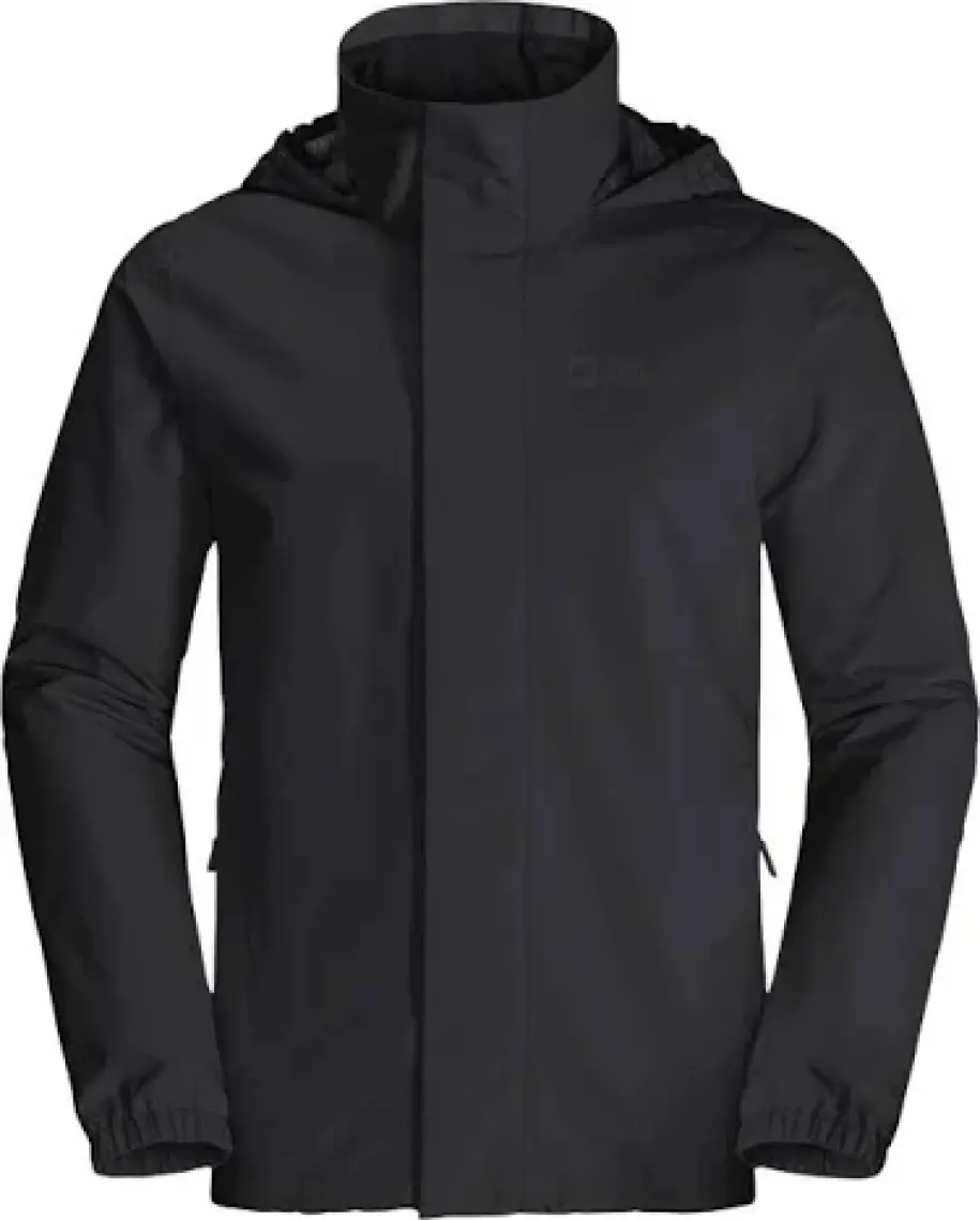 JACK WOLFSKİN Stormy Point 2L Jkt M 1111142-6000 Erkek Siyah  Mont&Ceket