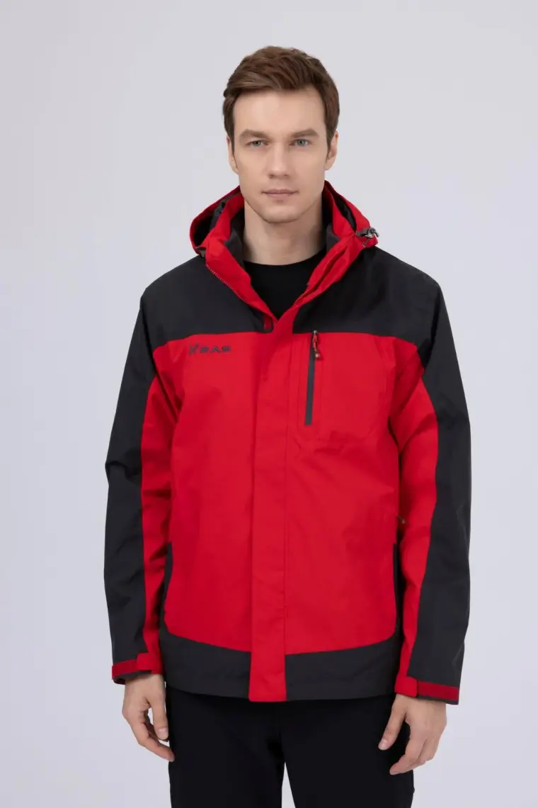 2AS Elbruz 3in1 Erkek Ceket Red