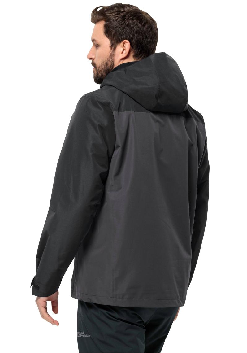 Jack Wolfskin Taubenberg 3In1 Jkt M Erkek Gri Mont 1115311-6350