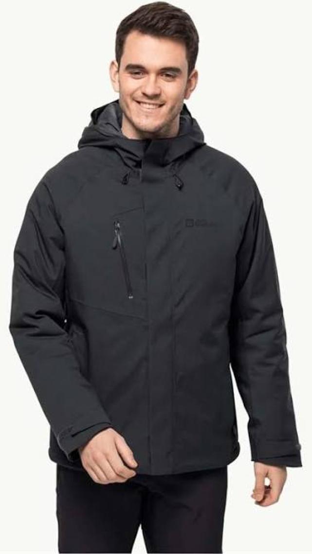 Jack Wolfskin Troposphere Ins Jkt M Siyah Erkek Mont 1115321-6000