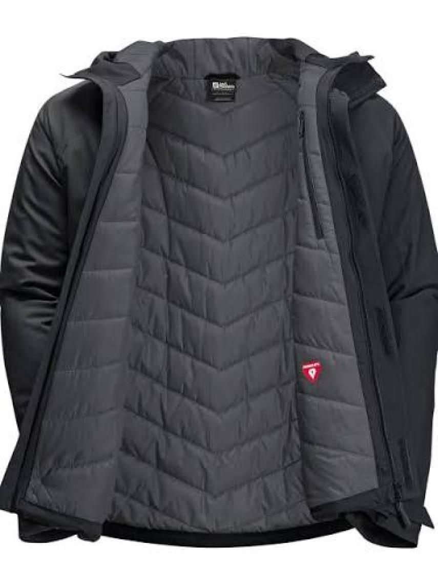 Jack Wolfskin Troposphere Ins Jkt M Siyah Erkek Mont 1115321-6000