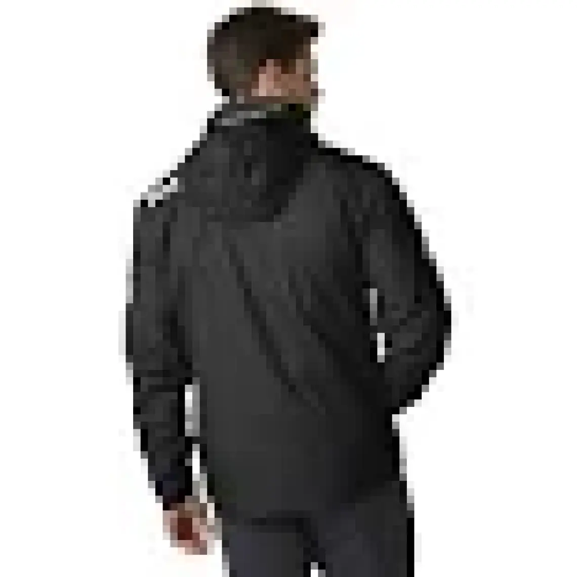 Helly Hansen Crew Kapişonlu Midlayer Erkek Siyah Mont 33874-990