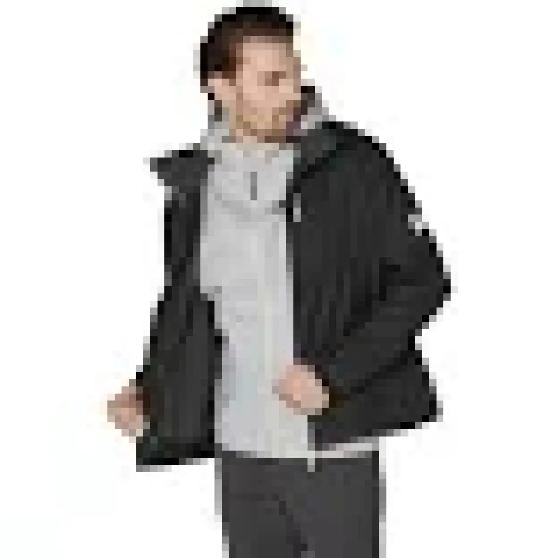 Helly Hansen Crew Kapişonlu Midlayer Erkek Siyah Mont 33874-990