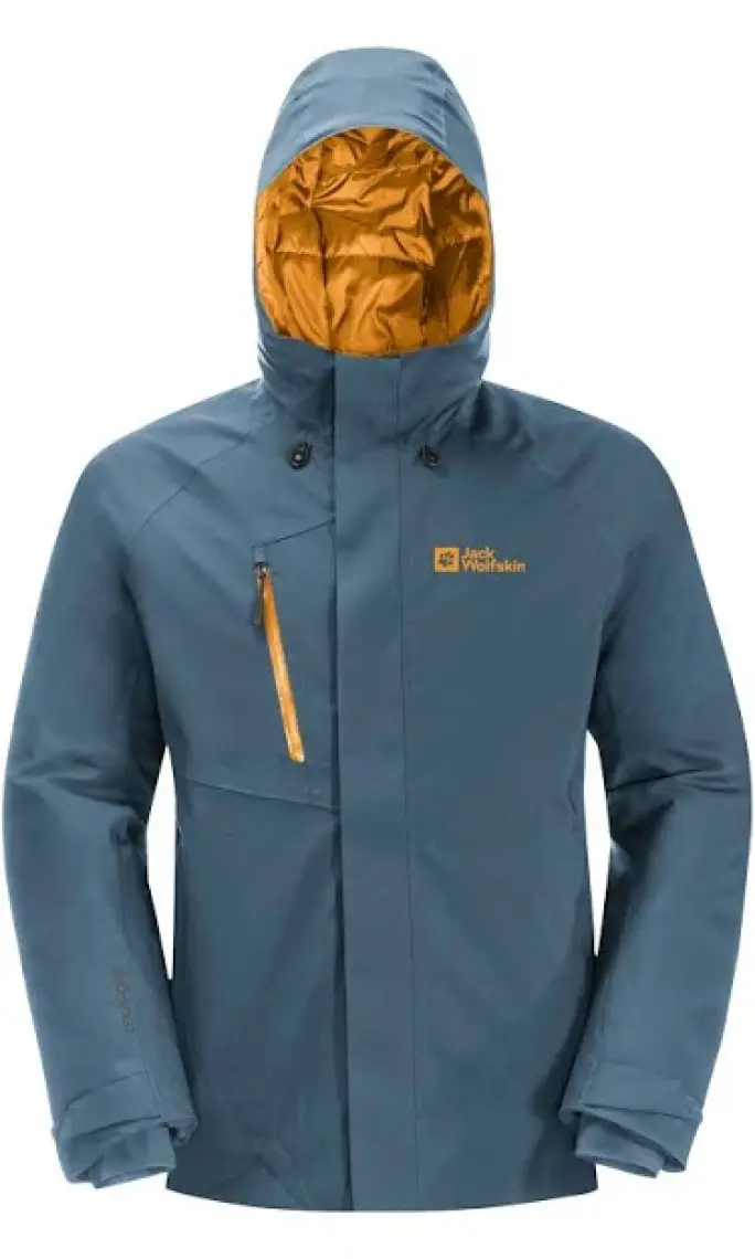 Jack Wolfskin Troposphere Ins Jkt M Siyah Erkek Mont 1115321-6000