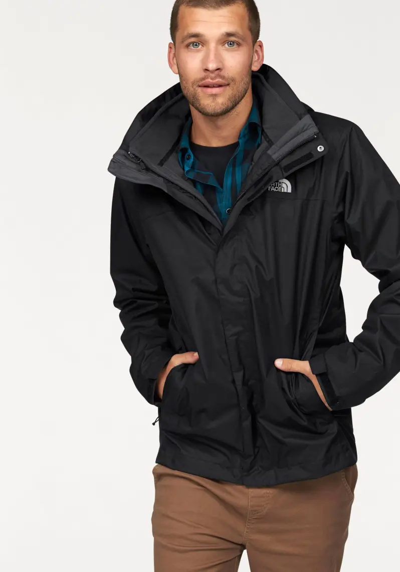 The North Face M Evolve Iı Triclimate Jacket - Eu Siyah Erkek Mont NF00CG55JK31