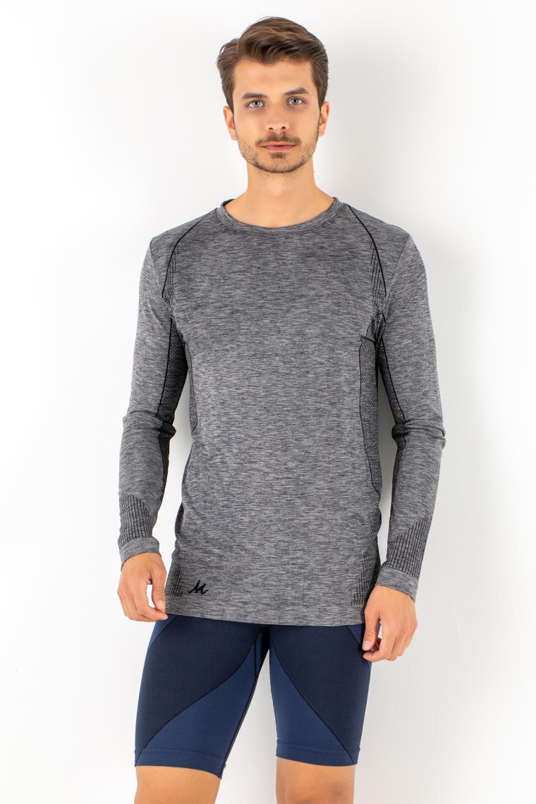 Miofit Erkek Active Wear Uzun Kollu Spor Tişört