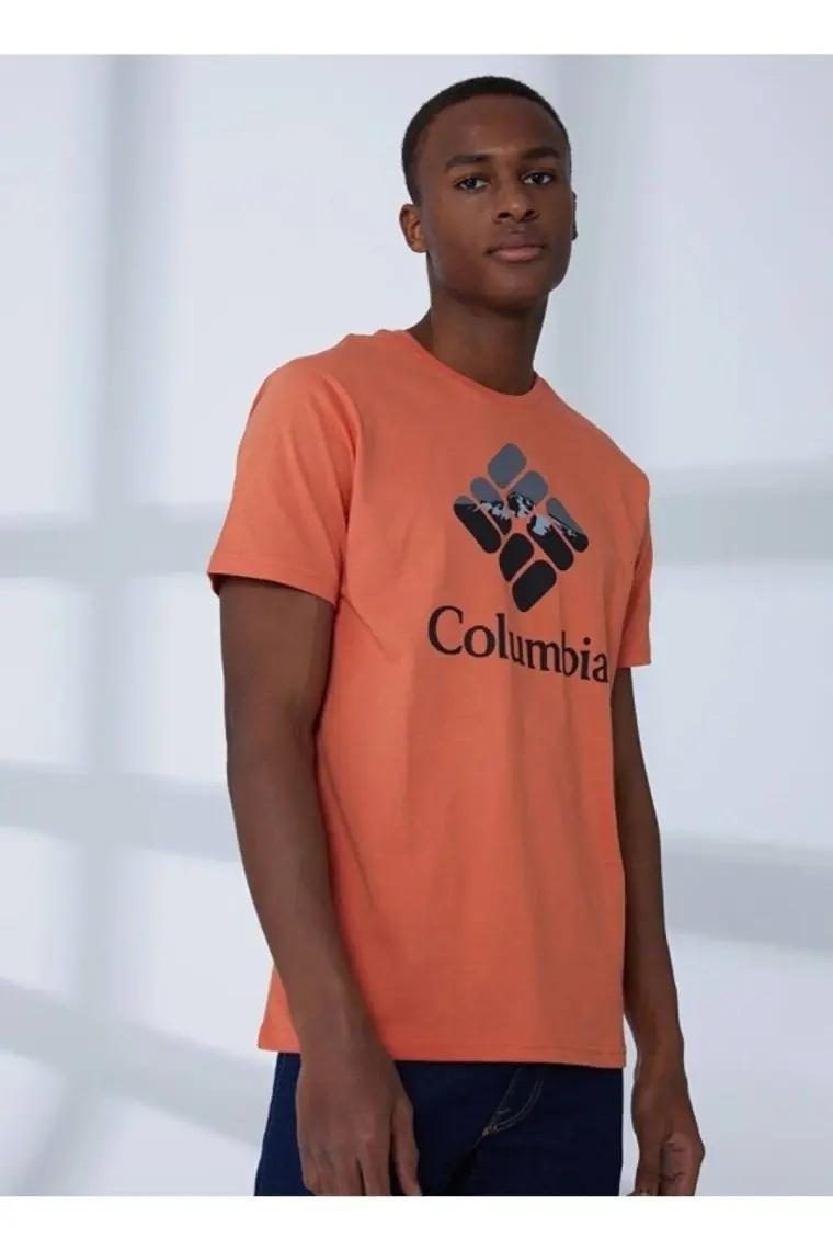 Columbia Cs0226 Csc M Hood Nightscape Ss Tee Erkek T-Shirt