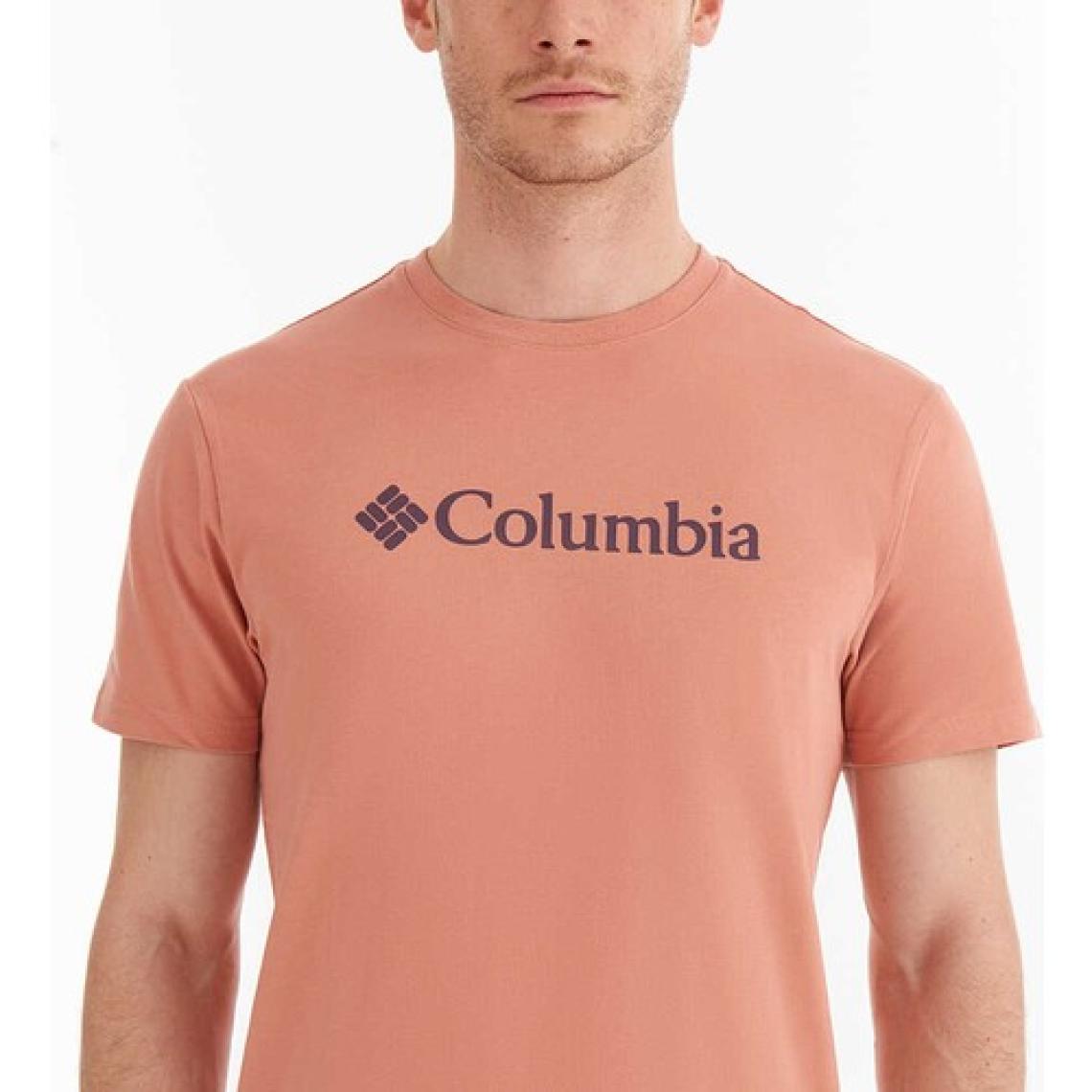 Columbia CS0287 Csc M Basic Big Logo Brushed Erkek T-Shirt 9110141