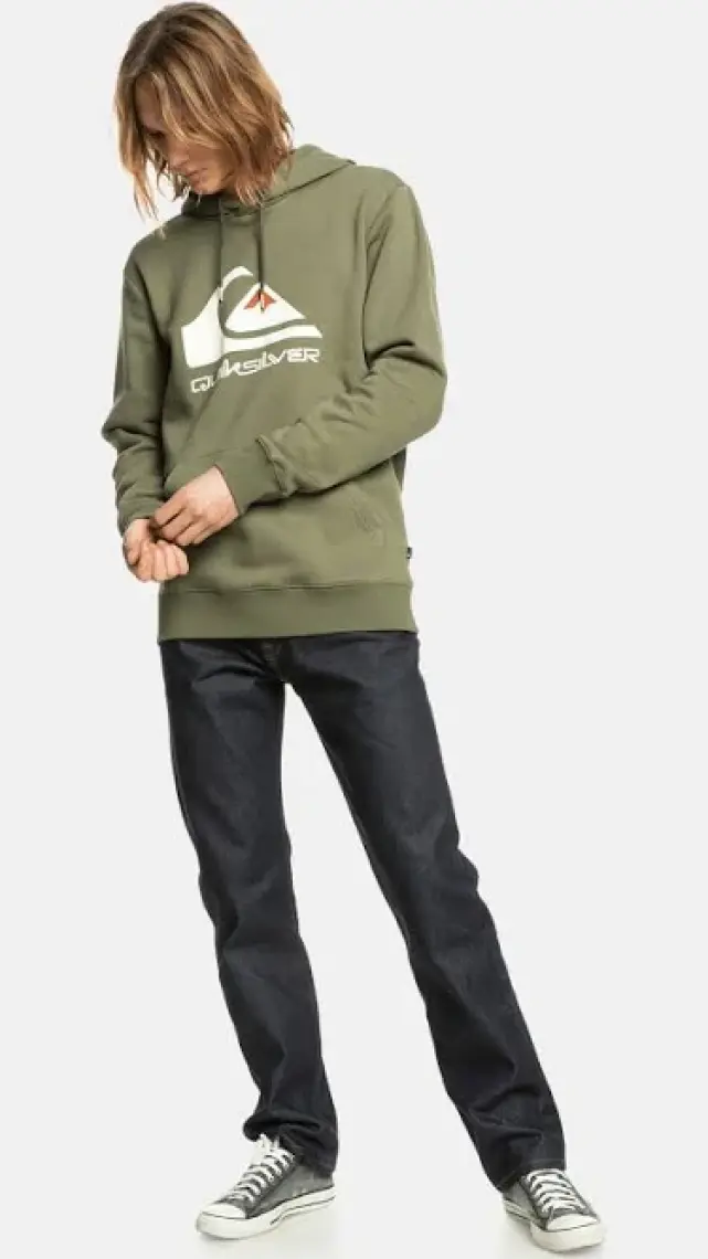 Quiksilver Big Logo Hood Erkek Sweatshirt EQYFT04450