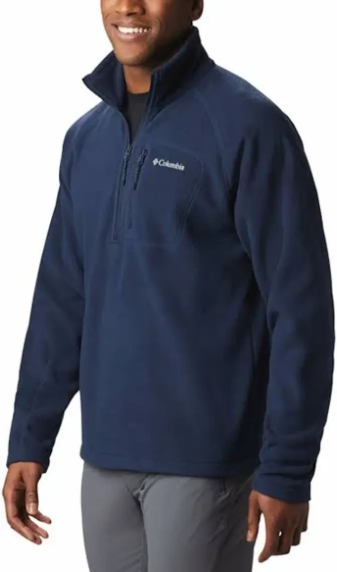Columbia Fast Trek III Half Zip Fleece Erkek Polar XM6410
