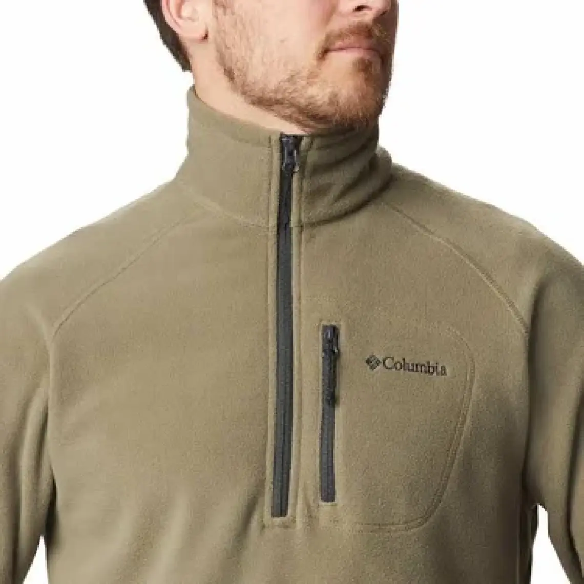 Columbia Fast Trek III Half Zip Fleece Erkek Polar XM6410