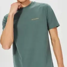 Columbia Csc M Basic Sm Logo Brushed Ss Tee Erkek Kısa Kollu Tişört CS0282-353