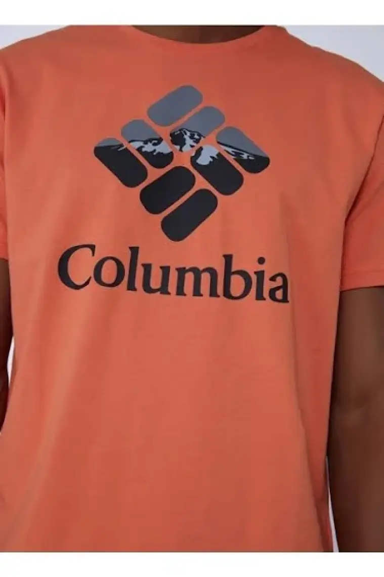 Columbia Cs0226 Csc M Hood Nightscape Ss Tee Erkek T-Shirt