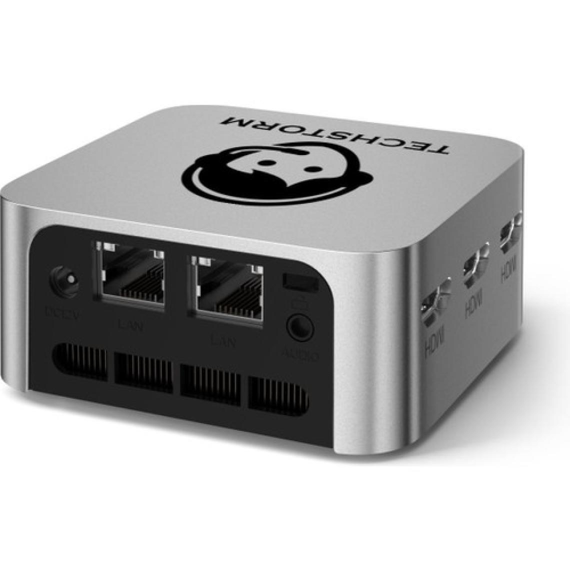 Techstorm SilverPort Pro Intel N100 16gb Ram DDR5 500GB Rom WIN11 Pro Mini Pc + M8 Sesli Kumandalı Mini Klavye