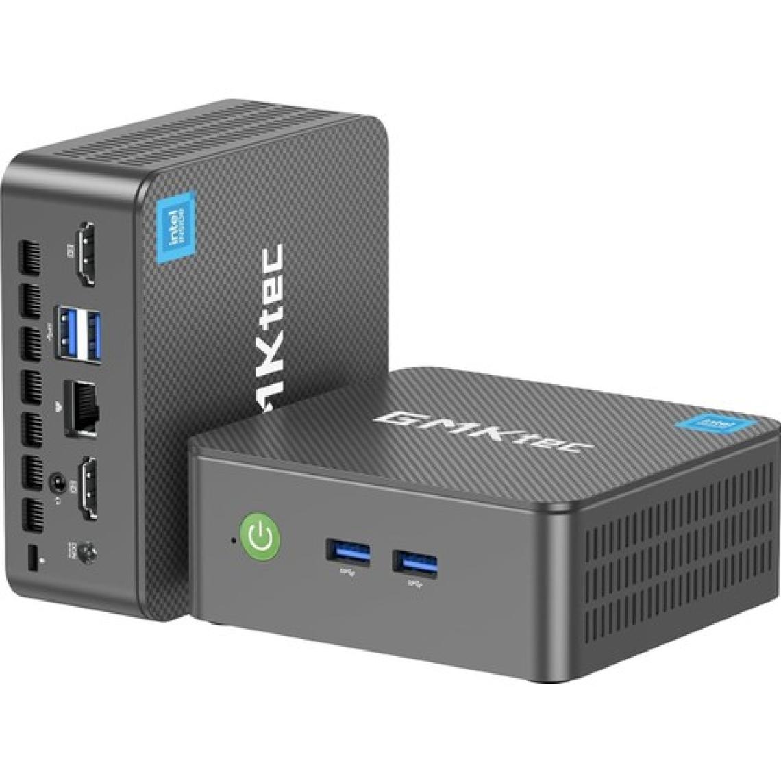 G3 PLUS Intel N150 İşlemci, 16GB RAM, 512GB NVMe SSD, 2xHDMI, 2.5 Gigabit Ethernet Win 11 PRO Mini PC