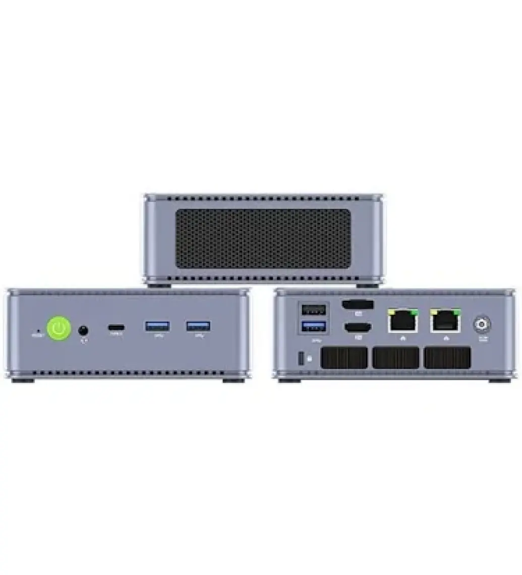 K6 AMD Ryzen 7 7840HS 32GB DDR5 5600Mhz RAM, 1TB M.2 SSD, 2x2.5G Ethernet, Thunderbolt 4, HDMI+DP, WiFi+BT, Win 11 PRO Mini PC