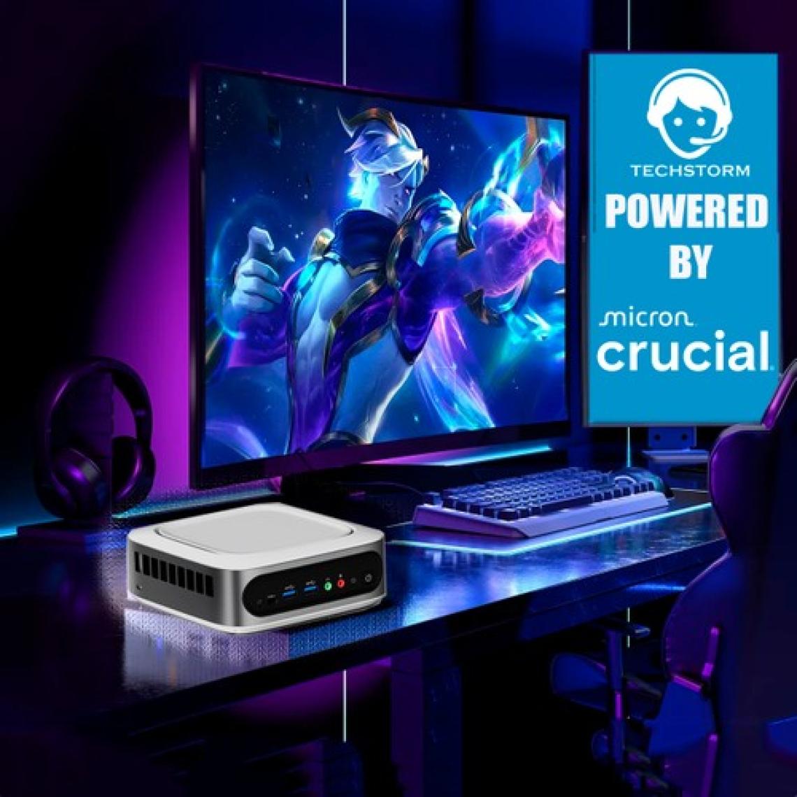 Techstorm Iceberg Intel Core I9-11900H 32GB Ram 1TB Rom Windows 11 Pro Mini Pc