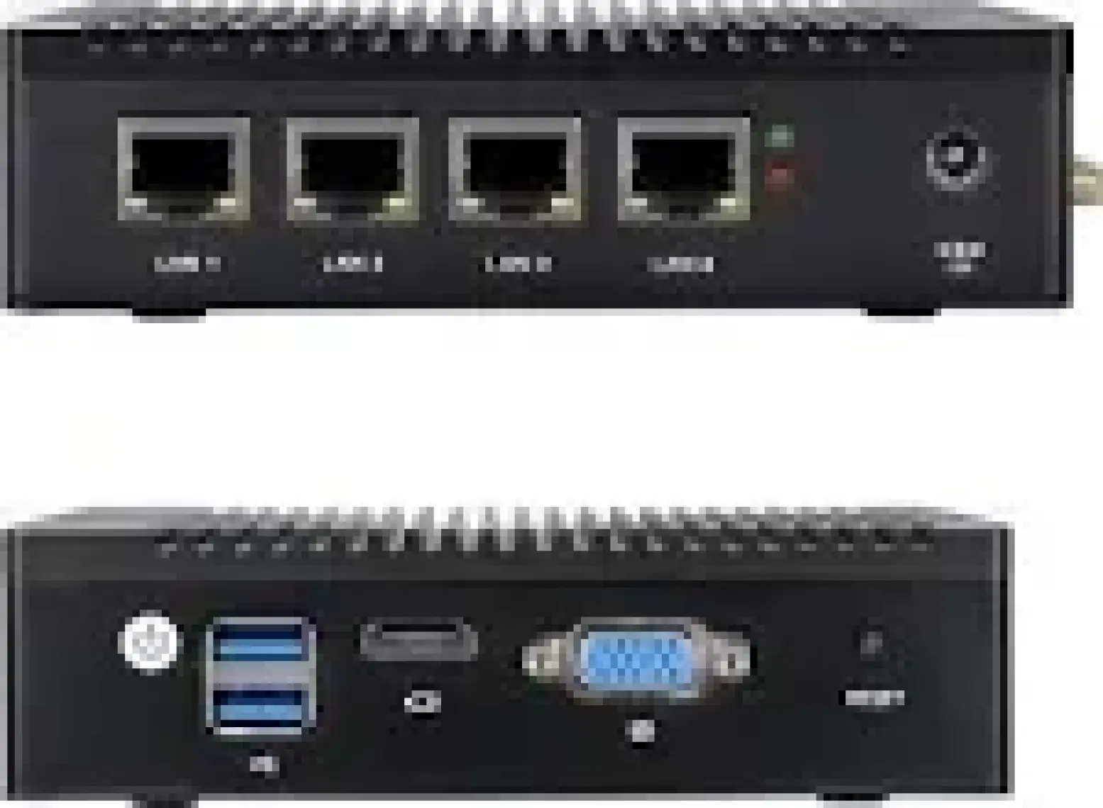 Techstorm K10 F12 4lan Intel N3700 8GB128GB SSD Freedos Mini Pc ( PFSENSE ile Tam uyumlu )