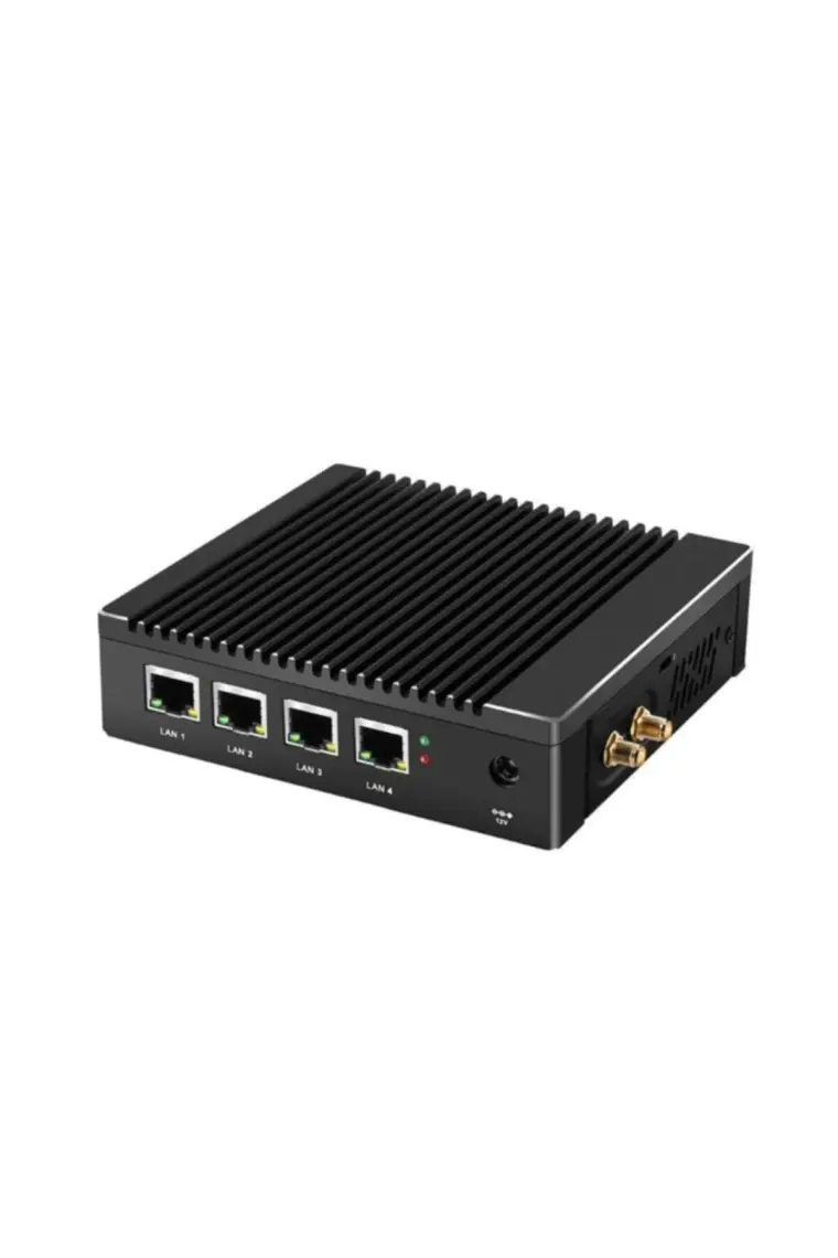Techstorm K10 F12 4lan Intel N3700 8GB128GB SSD Freedos Mini Pc ( PFSENSE ile Tam uyumlu )